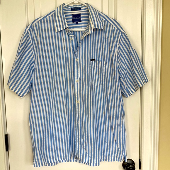 Faconnable Other - Faconnable short sleeved button-down men’s shirt size XL